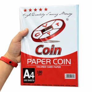 Mua bìa màu thái A4 Paper Coin Subaru chính hãng tại VPP Bến Tre