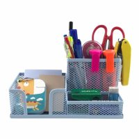 Cắm bút sắt Deli 9154