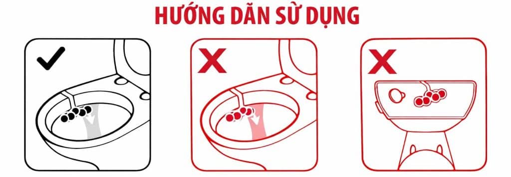 Hướng dẫn sử dụng viên treo bồn cầu đúng cách và hiệu quả tại nhà
