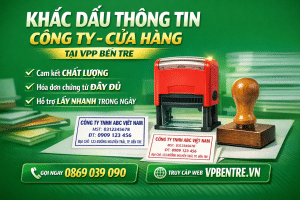 Mẫu Con Dấu Thông Tin HKD Phổ Biến