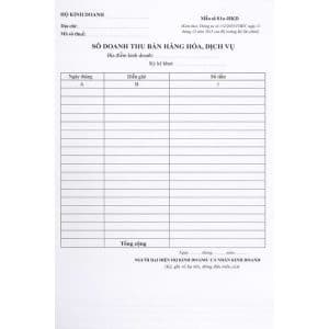 nội dung sổ doanh thu bán hàng mẫu s1a-hkd