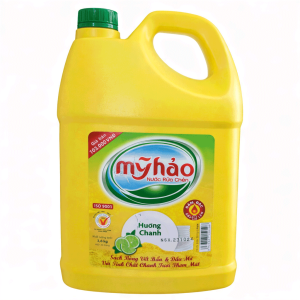 Nước Rửa Chén Mỹ Hảo Hương Chanh Can 3.6Kg Đậm Đặt Gấp 2 Lần tại VPP Bến Tre
