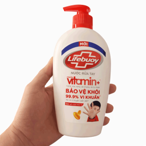 Nước Rửa Tay Kháng Khuẩn Lifebuoy Vitamin Chai 177ml