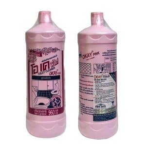 Tẩy Bồn Cầu Thái Lan Okay Pink 960ml giá tốt tại VPP Bến Tre