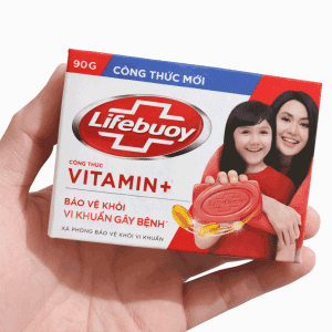 Xà Bông Cục Lifebuoy Vitamin 90g - Thùng 72 cục