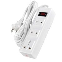 Ổ Cắm Điện Điện Quang, 3 Lỗ, Dây 2 Mét chính hãng tại VPP Bến Tre