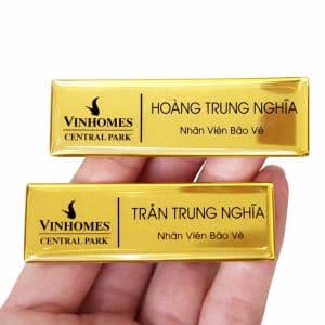 Đặt làm thẻ tên, chức danh theo yêu cầu giá tốt tại VPP Bến Tre