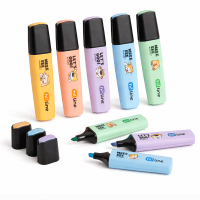 Bút Dạ Quang Hi!Line Thiên Long HL-023 Màu Pastel