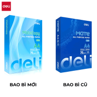 Bao bì Giấy A4 Deli Mate Copy 70Gsm mới 2026 tại VPP Bến Tre