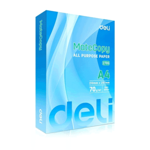 Giấy A4 Deli Mate Copy 70Gsm thùng 5 ram chính hãng tại VPP Bến Tre