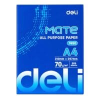 Giấy Deli Mate Copy, Xấp 500 Tờ A4 70GSM, In & Photocopy