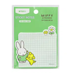 Giấy Note Caro M&G, Nhiều Màu size 3x3 (76x76mm) chính hãng VPP Bến Tre