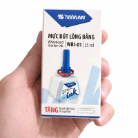 Mực bút lông bảng Thiên Long WBI-01 chai 25ml chính hãng tại VPP Bến Tre