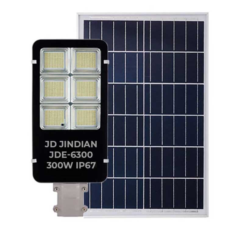 Đèn Đường Năng Lượng Mặt Trời Jindian JDE-6300 giá tốt tại VPP Bến Tre