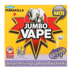 Hộp 10 khoanh Nhang Muỗi Jumbo Vape M22 chính hãng tại VPP Bến Tre