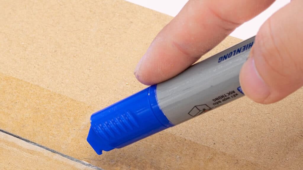 Bút lông dầu Thiên Long 2 đầu mực - Permanent Marker PM-024 - Kết hợp đầu rọc thùng