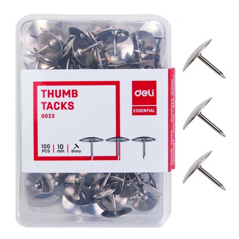 Hộp 100 cây Đinh Ghim Deli 0022