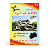 Giấy In Ảnh Glossy 2 Mặt Bóng 160gsm Khổ A4 giá sỉ tại VPP Bến Tre