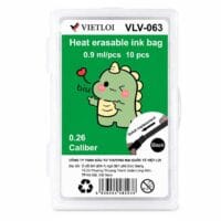 Vỉ 10 Ống Mực Bút Máy Xóa Được VLV-063