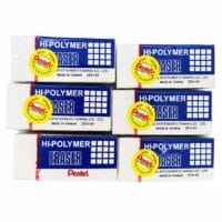 Gôm Pentel ZEH-05 Hi-Polymer Eraser chính hãng giá rẻ tại vpp bến tre