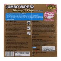 Hộp 10 Khoanh Nhang Muỗi Ít Khói Jumbo Vape S2 chính hãng giá sỉ tại VPP Bến Tre