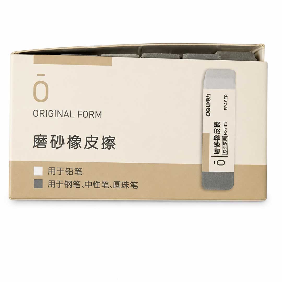 Hộp 30 viên gôm tẩy mực & chì deli 71115 chính hãng giá rẻ tại vpp bến tre