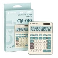 Máy Tính Flexio CAL-010 màu trắng chính hãng Thiên Long