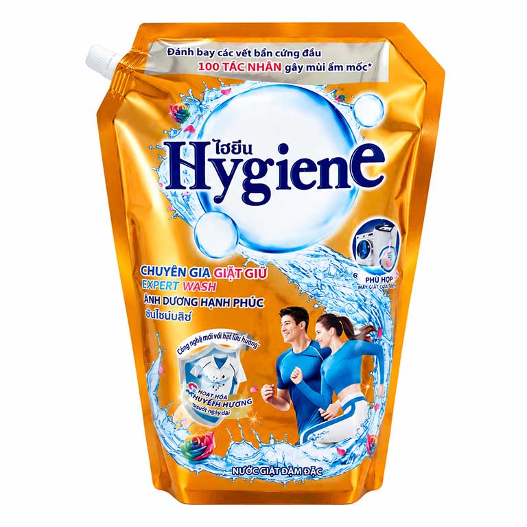 Nước Giặt Đậm Đặc Hygiene Thái Lan Túi 3 Lít màu cam giá sỉ tại VPP Bến Tre