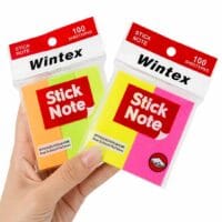 Giấy Note Wintex 3x3 (76x76mm) Chia 2-3-4-5 Màu giá rẻ tại VPP Bến Tre