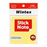 Giấy note vàng Wintex xấp 100 tờ đủ size 3x2, 3x3, 3x4, 3x5 giá rẻ tại VPP Bến Tre