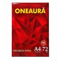 Giấy OneAura 72gsm, Xấp 500 Tờ A4 giá rẻ tại VPP Bến Tre