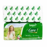 Lốc 12 Cuộn Giấy Vệ Sinh Saigon Care 2 Lớp, Không Lõi giá sỉ tại VPP Bến Tre