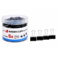 Hộp 60 Cái Kẹp Bướm 15mm Màu Đen Việt Lợi giá rẻ tại VPP Bến Tre