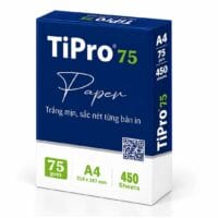 Giấy A4 TiPro 75Gsm (Xấp 450 Tờ) giá sỉ tại VPP Bến Tre