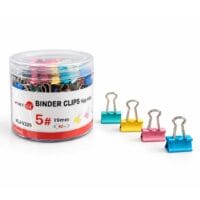 Hộp 40 Cái Kẹp Bướm Màu Pastel19mm chính hãng Việt Lợi giá rẻ tại VPP Bến Tre