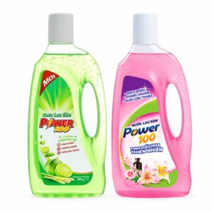 Nước Lau Sàn POWER100 Chai 990g – Sạch Bóng, Kháng Khuẩn & Đuổi Côn Trùng